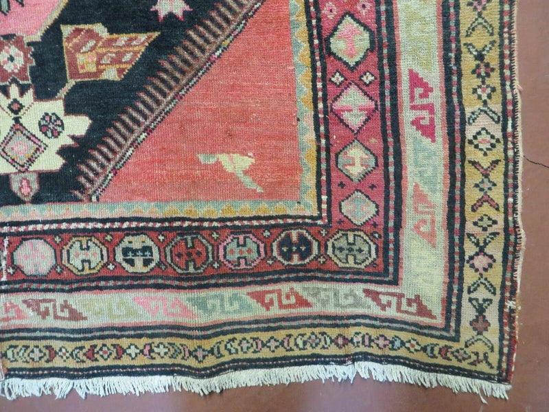 5' X 9' Antique Karabagh Caucasian Rug Handmade Wool Carpet Organic Dyes Nice by Jewel Rugs