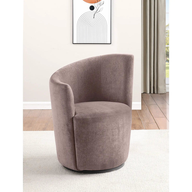 Kaylie - Upholstered Swivel Chair by HouseOfZazla