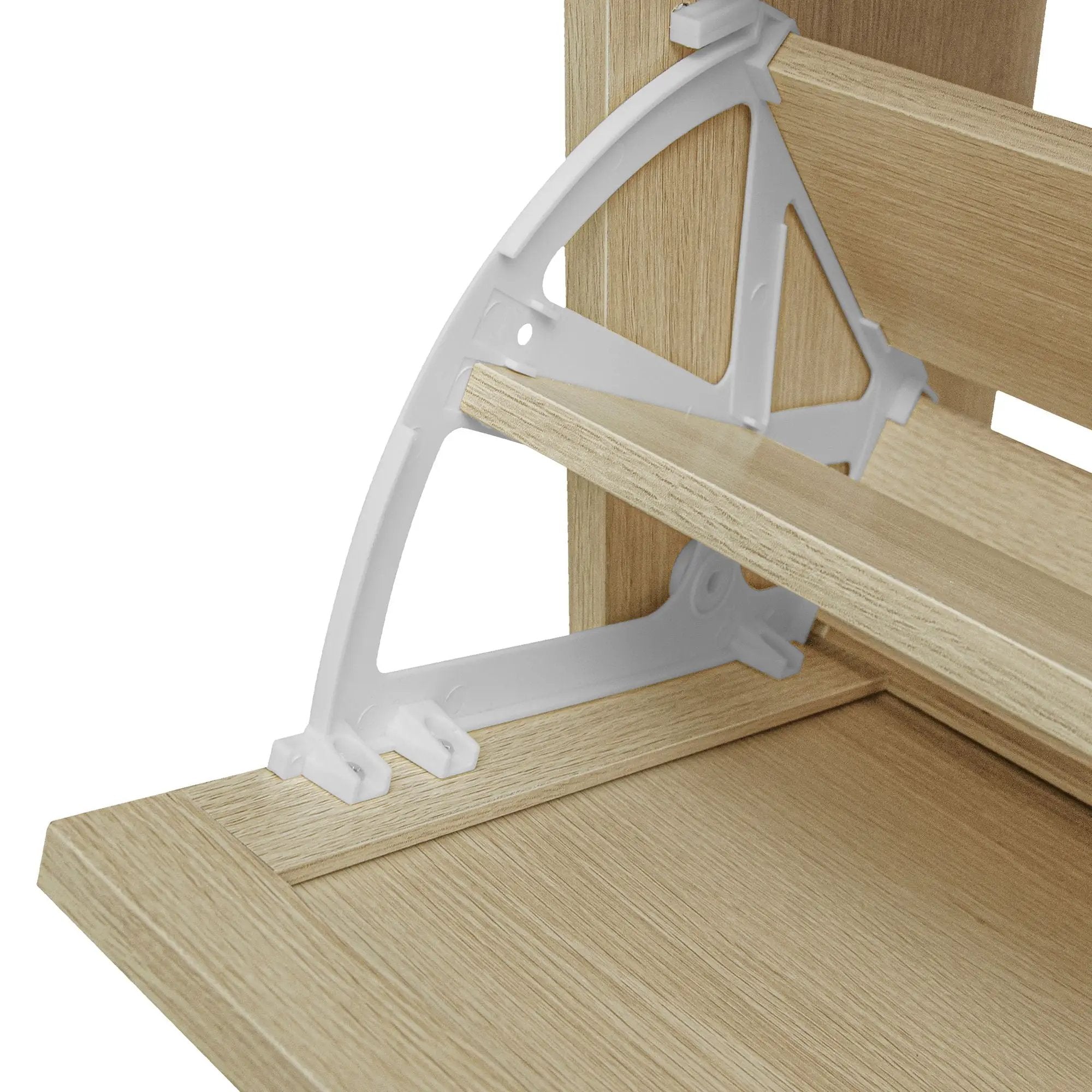 Modern Rattan 3 Door Shoe Rack Cabinet for Entryway by HouseOfZazla