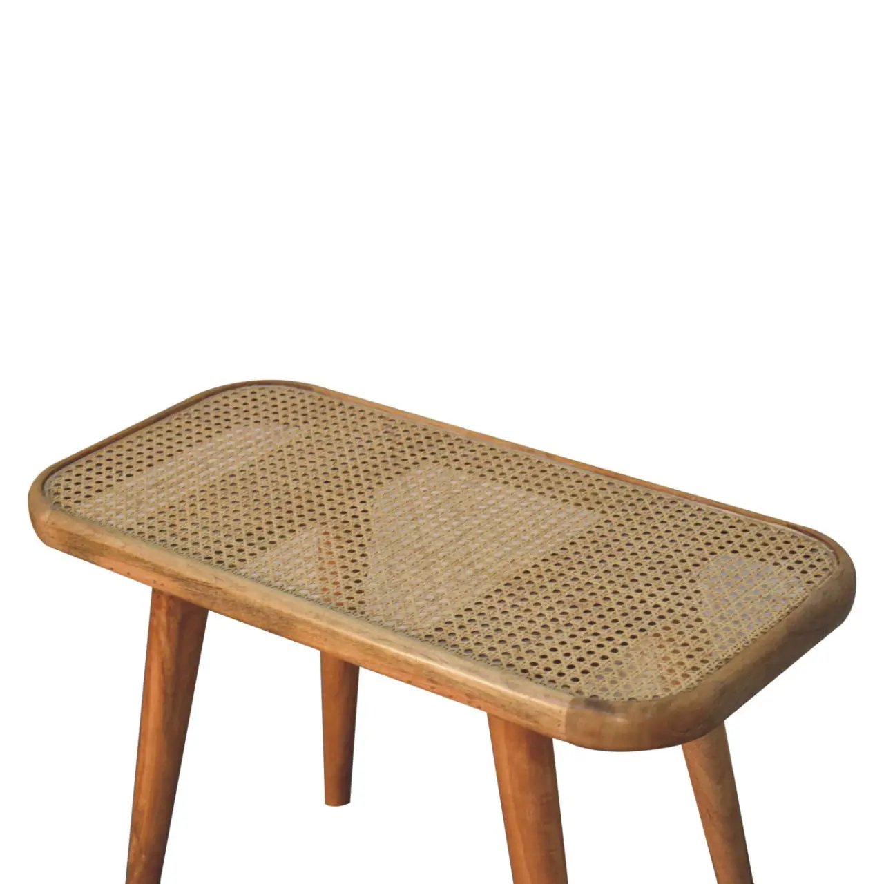 Larissa - Rattan Bench - Oak by Unique Piece Furniture