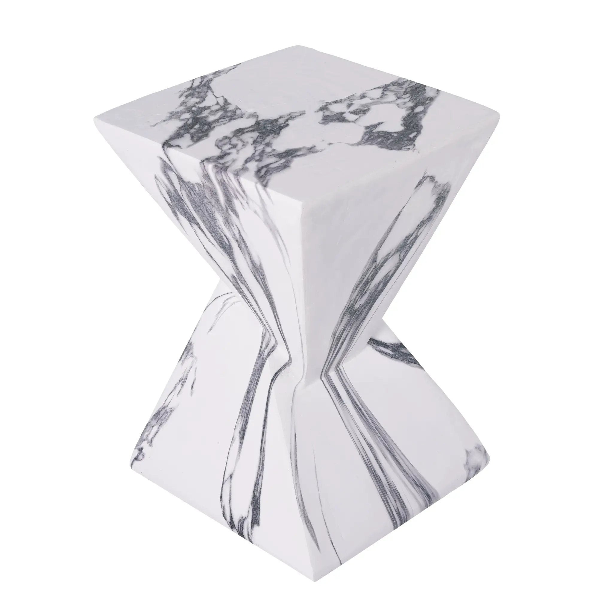 18.5"H Modern Outdoor Concrete Side Table by HouseOfZazla