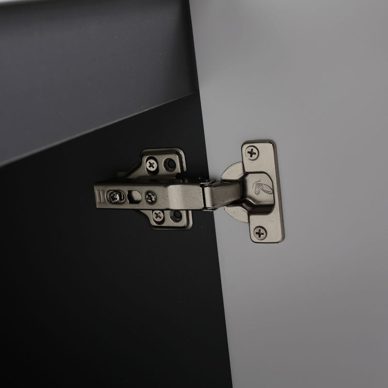 Modern Freestanding Bathroom Vanity With Soft Close Cabinet Doors by HouseOfZazla