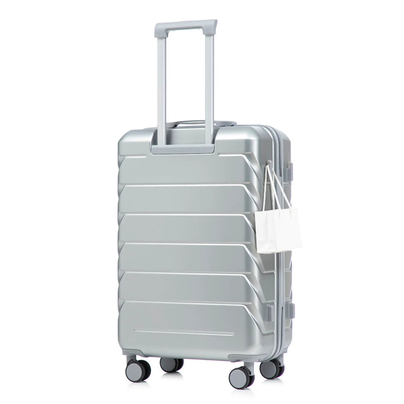 3-Piece ABS Spinner Wheel Luggage Set with Combination Lock by HouseOfZazla