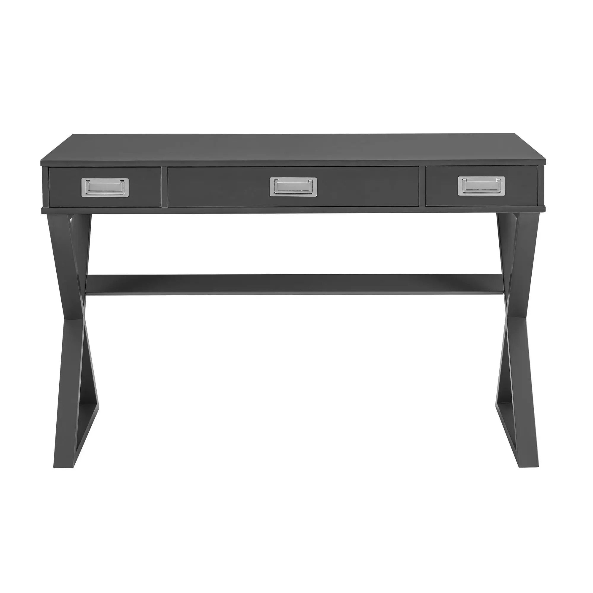 Crossmark - Campaign Desk - Dark Gray by Unique Piece Furniture