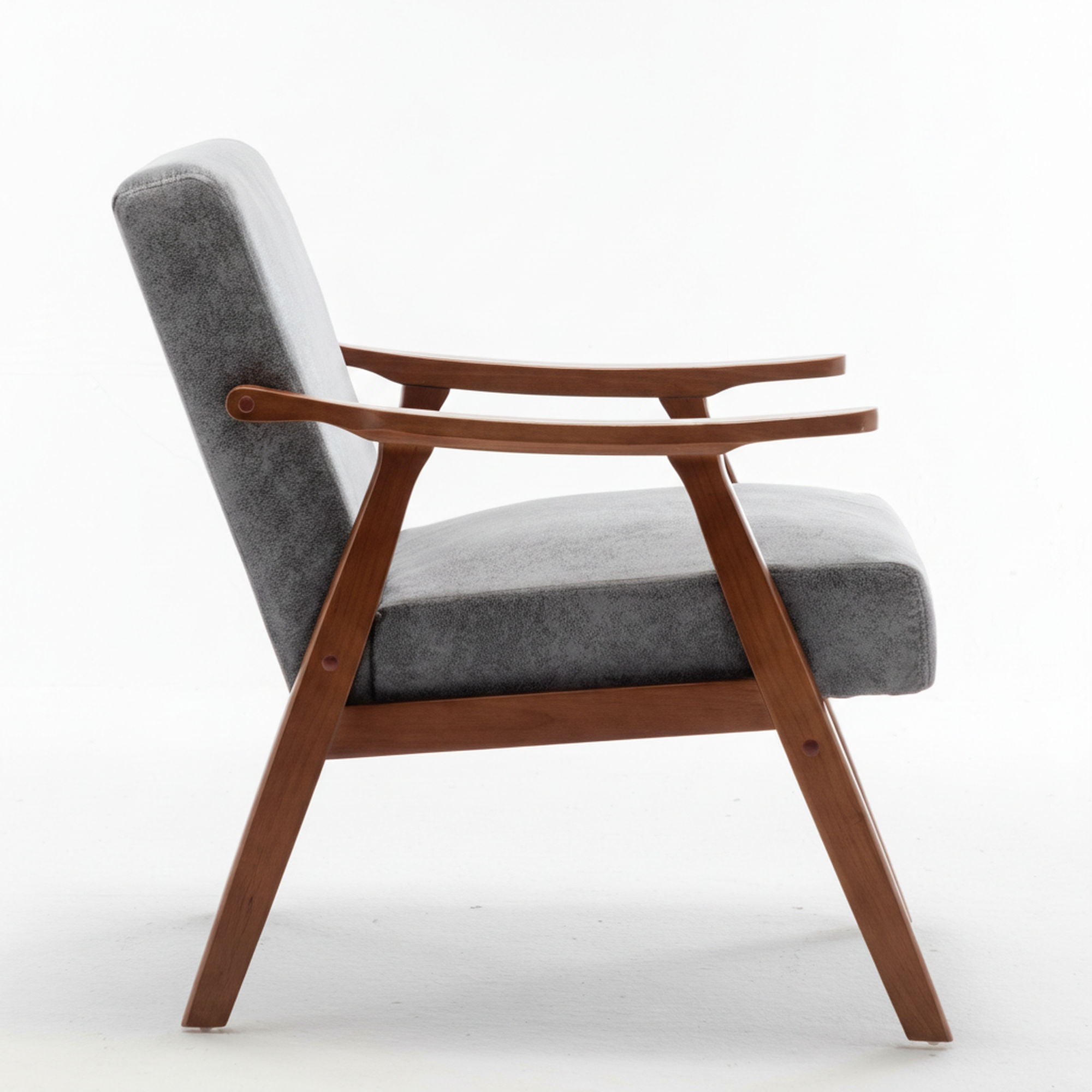 Accent Chair, Classic Mid Century Modern For Extra Seating by HouseOfZazla