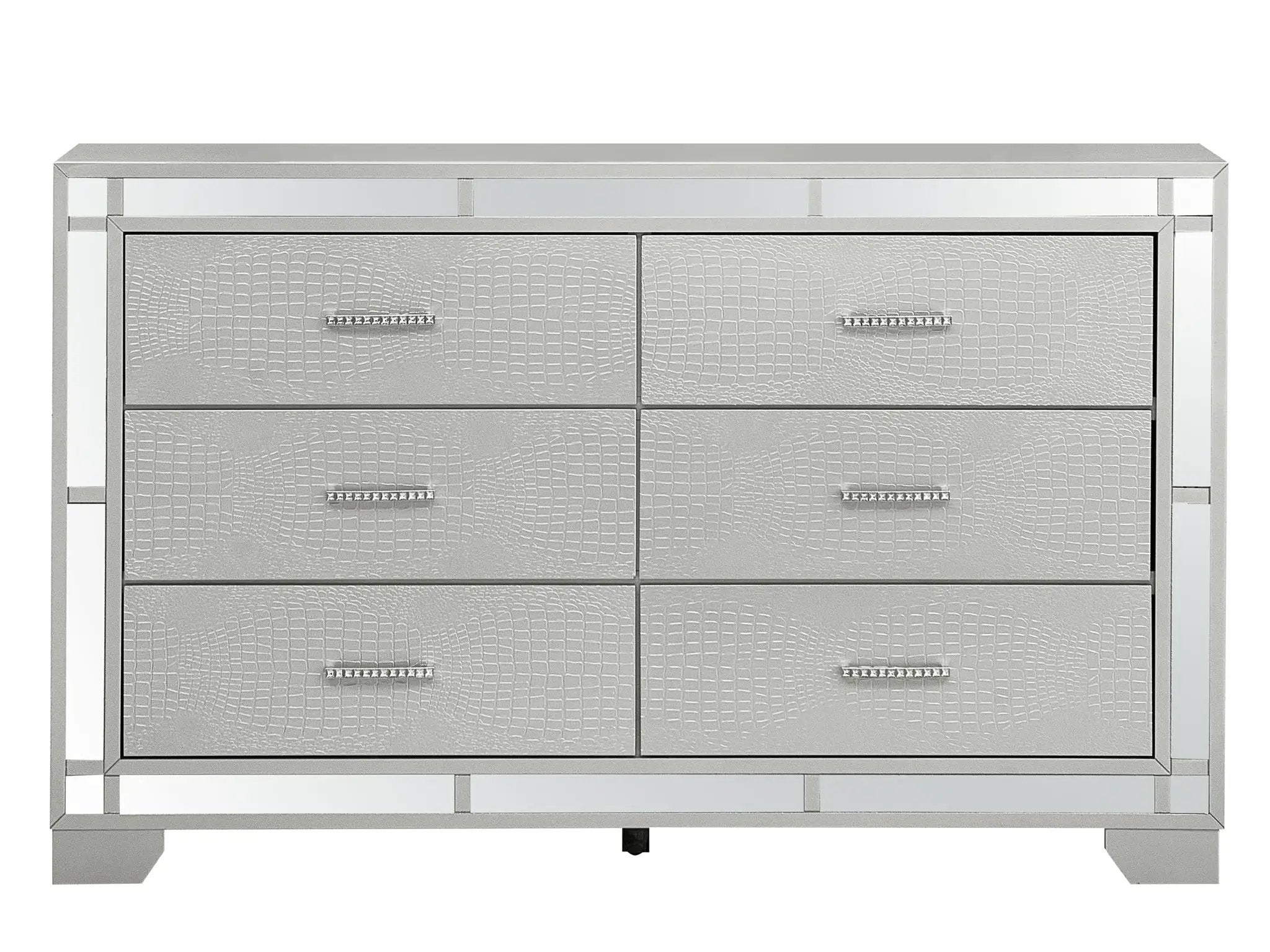 Madison - Dresser - Silver Champagne by Unique Piece Furniture