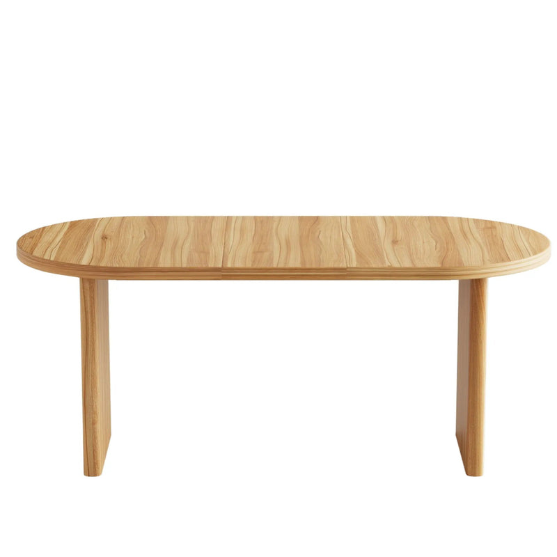 Modern Extendable Dining Table with Removable Extension Leaves by HouseOfZazla
