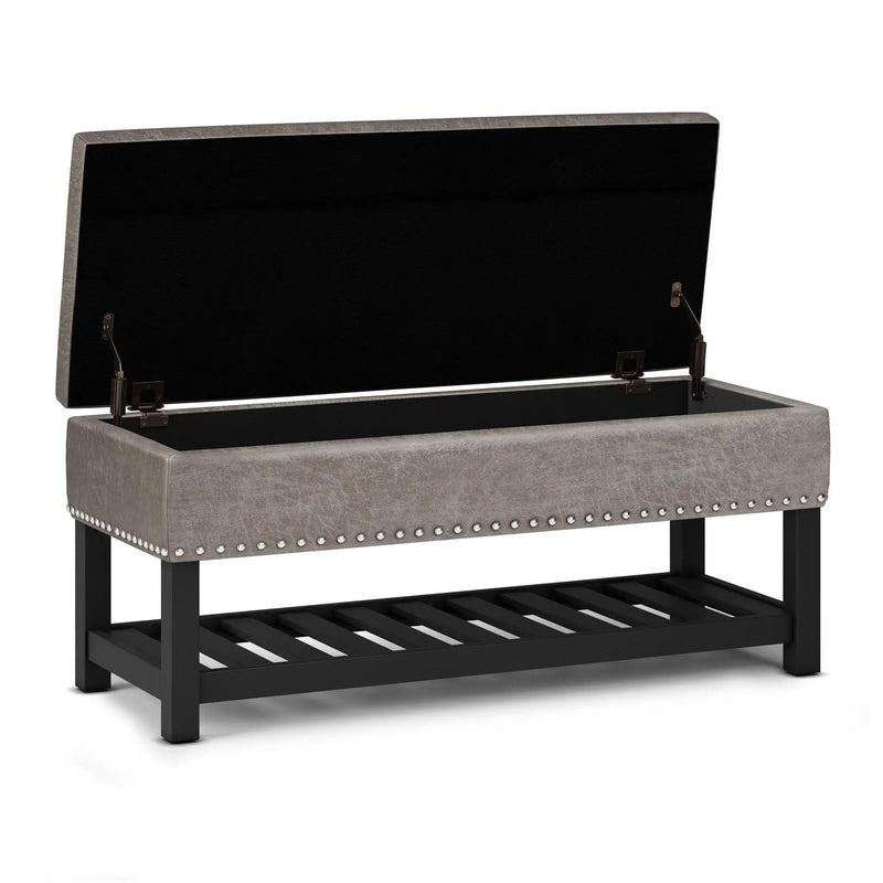 Lomond - Upholstered Storage Ottoman Bench by HouseOfZazla