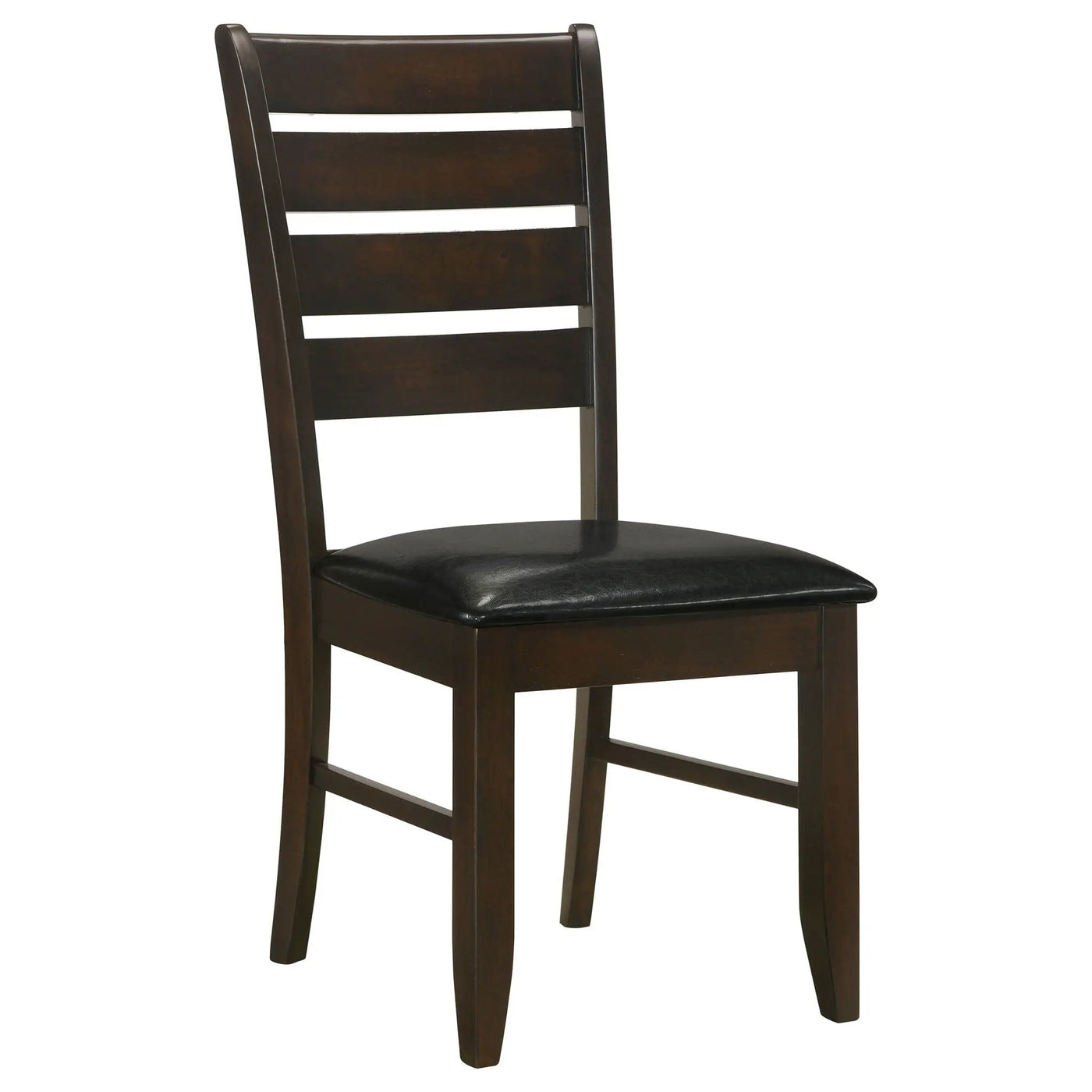 Padded Seat Side Chairs With Tapered Slats (Set of 2) by HouseOfZazla