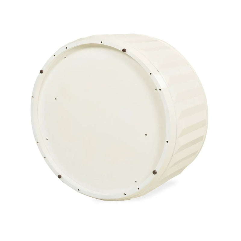 Facino - Round Storage Coffee Table - White Birch by HouseOfZazla