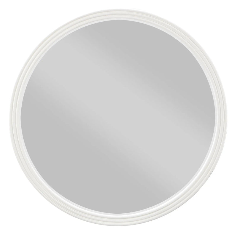 Carena - Round Mirror - Gray by Unique Piece Furniture
