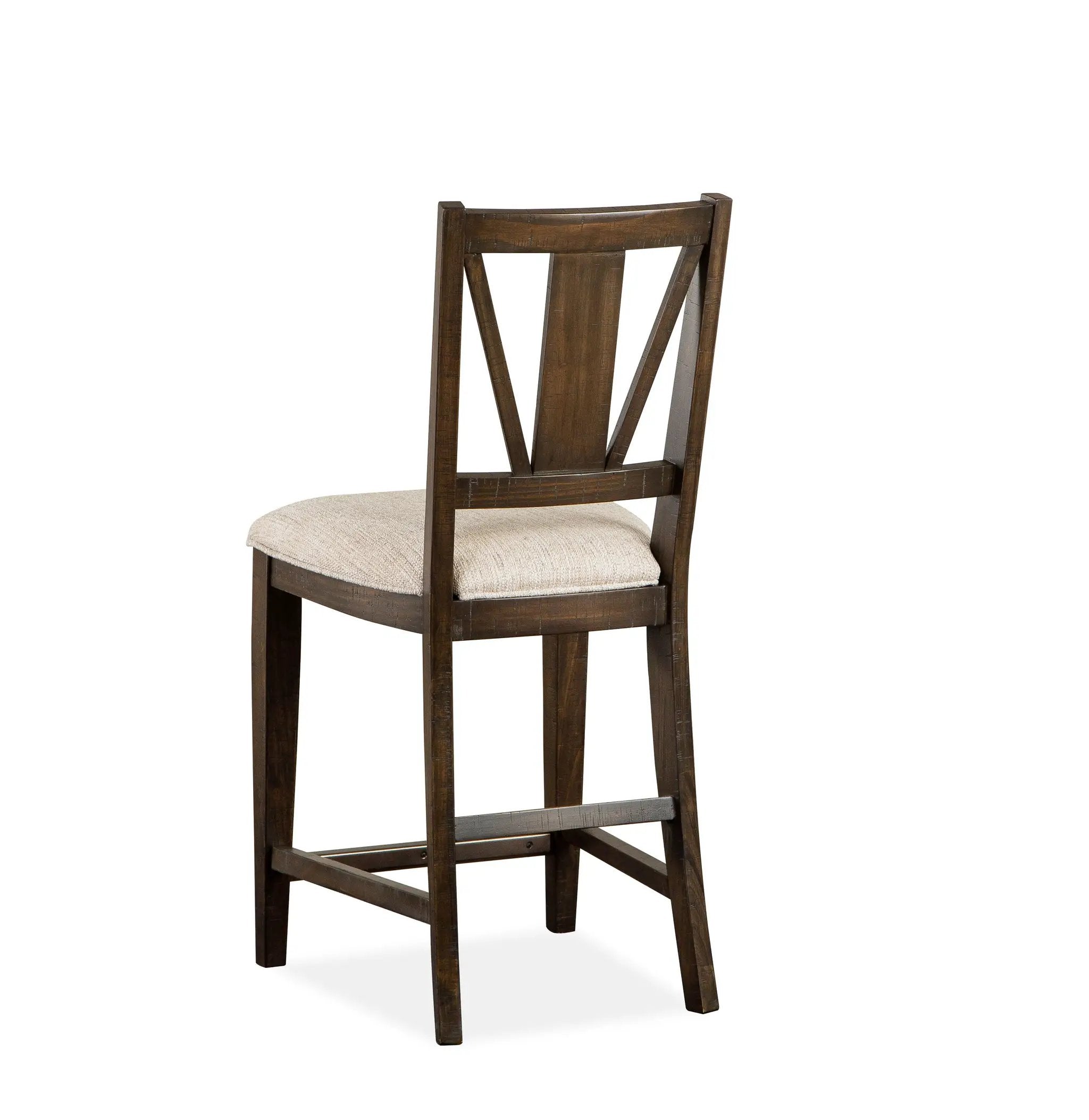 Westley Falls - Counter Chair With Upholstered Seat (Set of 2) - Graphite by Unique Piece Furniture