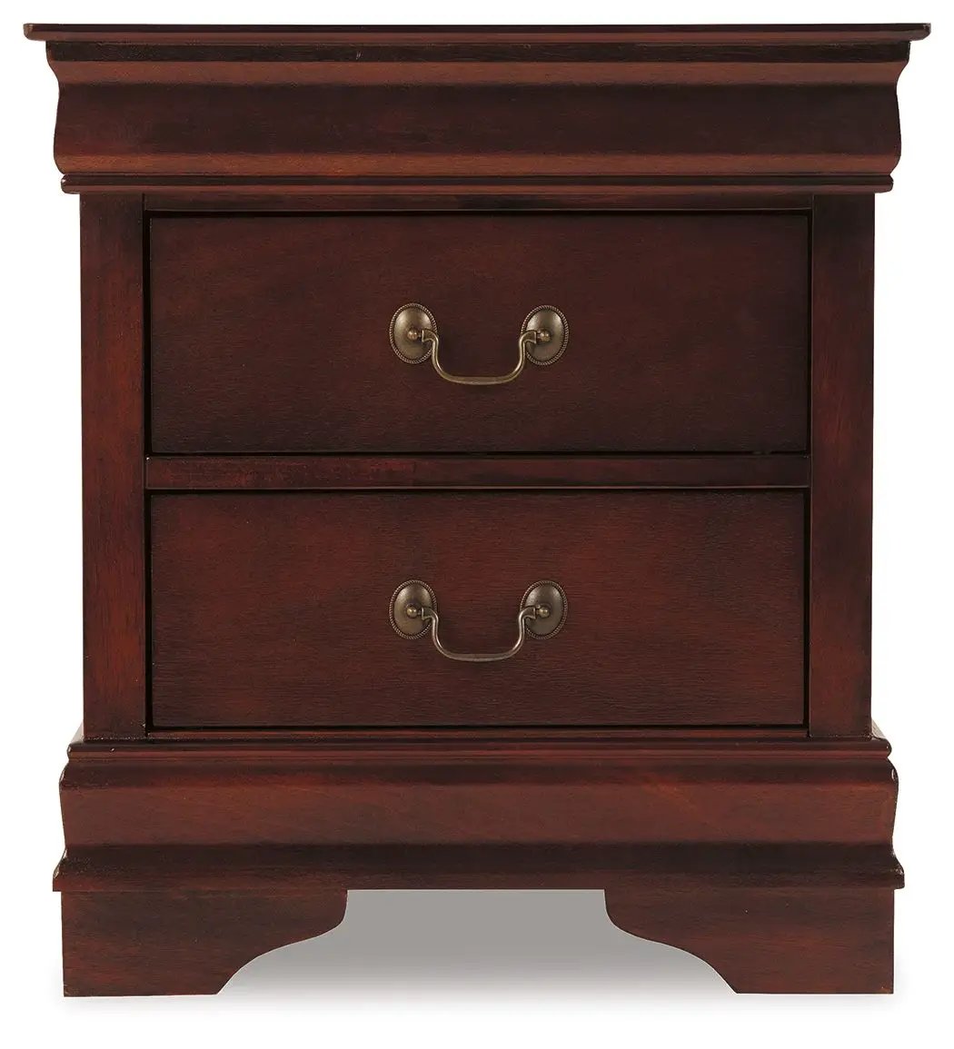 Alisdair - Two Drawer Night Stand - Reddish Brown by Unique Piece Furniture