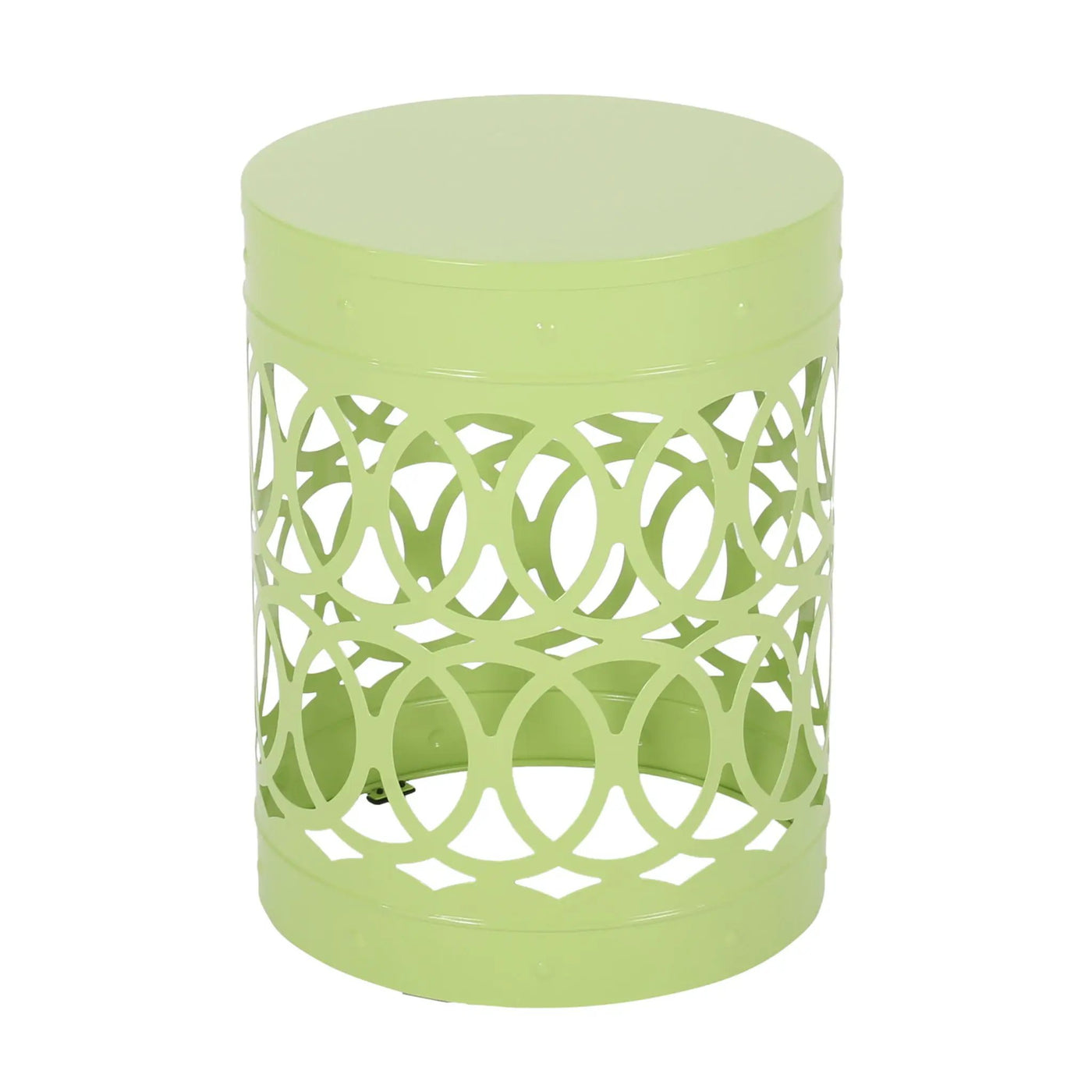 Outdoor Metal Large End Table, Modern Design by HouseOfZazla