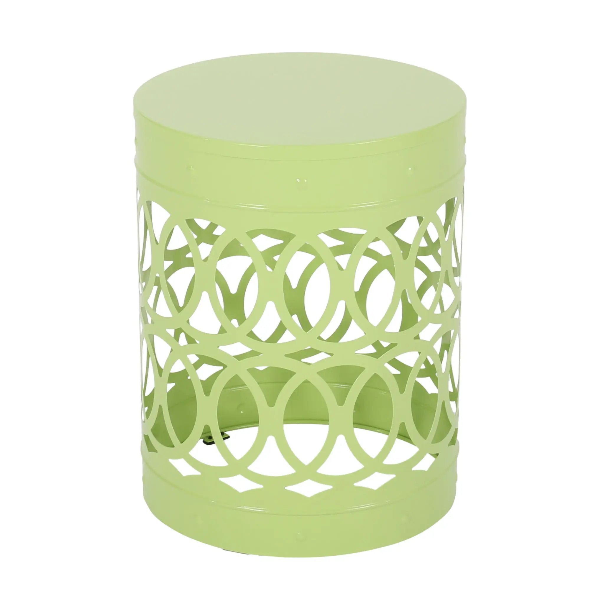 Outdoor Metal Large End Table, Modern Design by HouseOfZazla