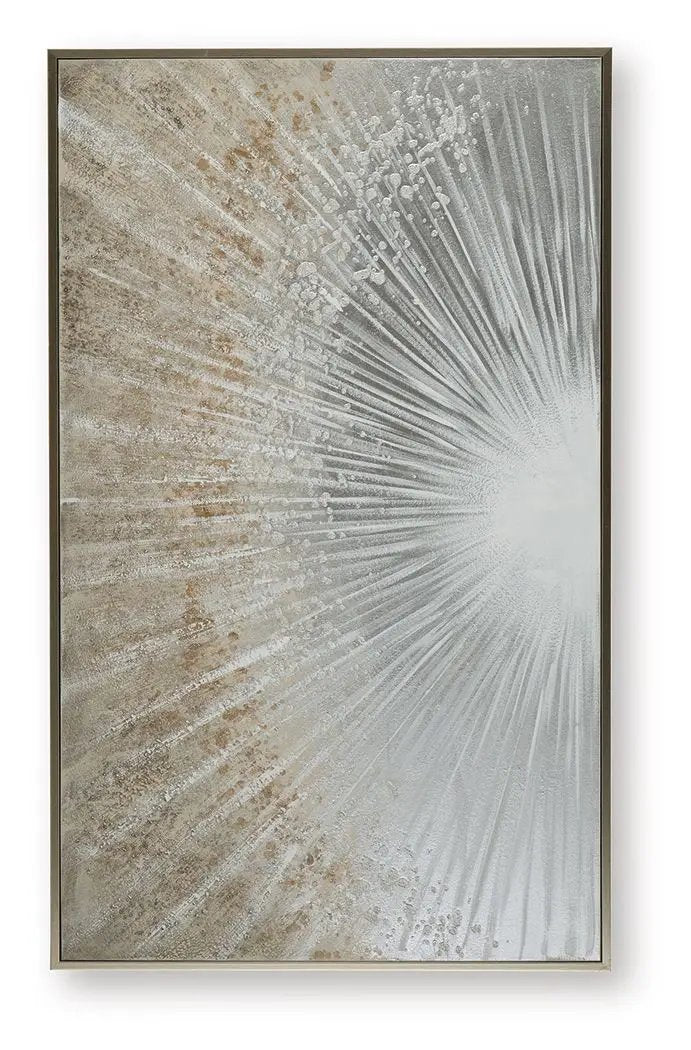 Waldard - Wall Art - Gray / Taupe / White by Unique Piece Furniture