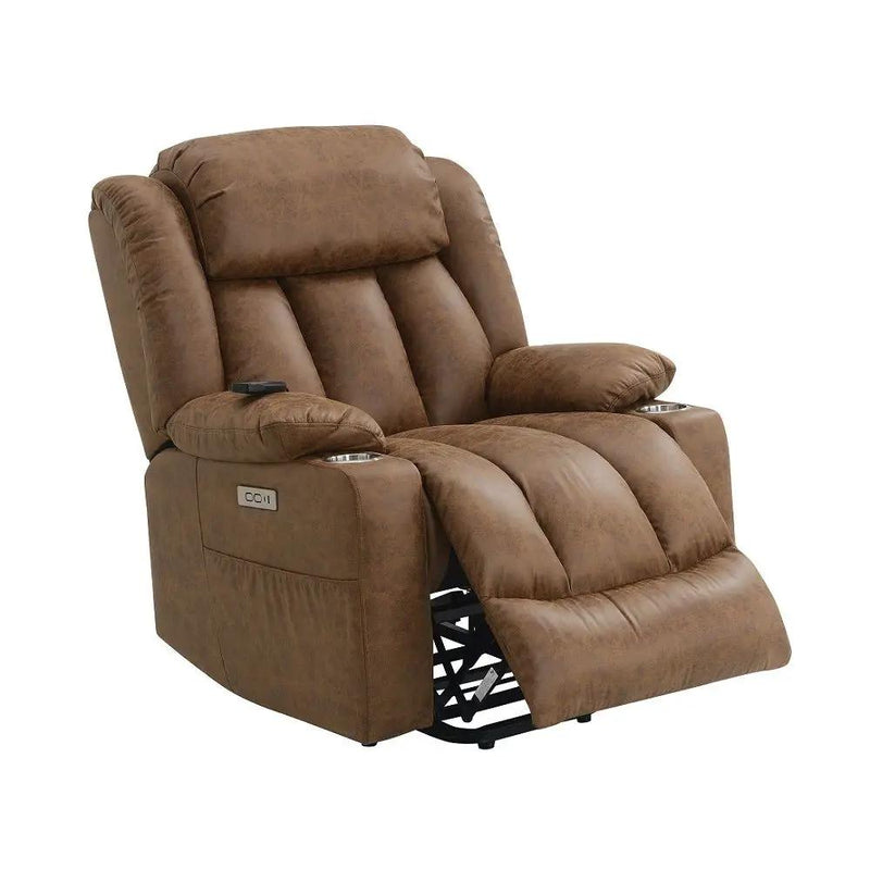 Omarion - Power Recliner With Lift & Heating & Massage by Unique Piece Furniture