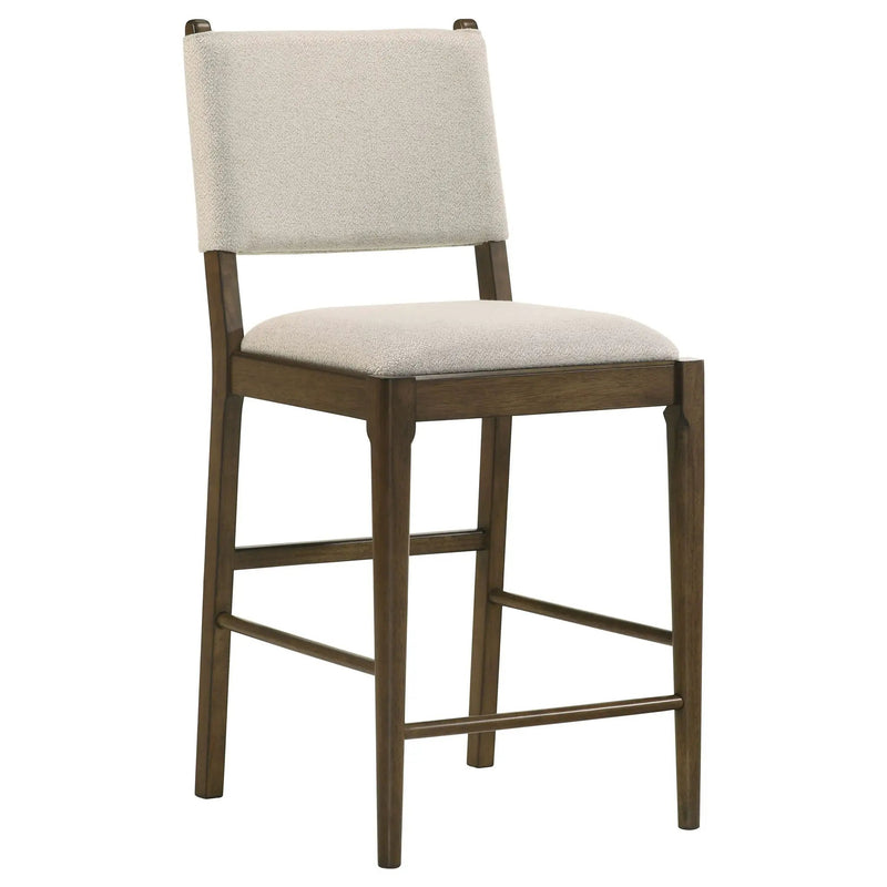 Ottowa Upholstered Counter Side Chair Brown (Set of 2) by Unique Piece Furniture