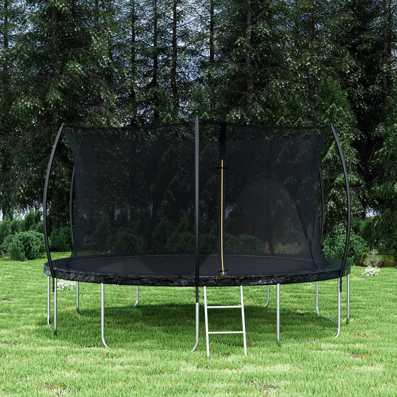 14FT Trampoline with Enclosure by HouseOfZazla