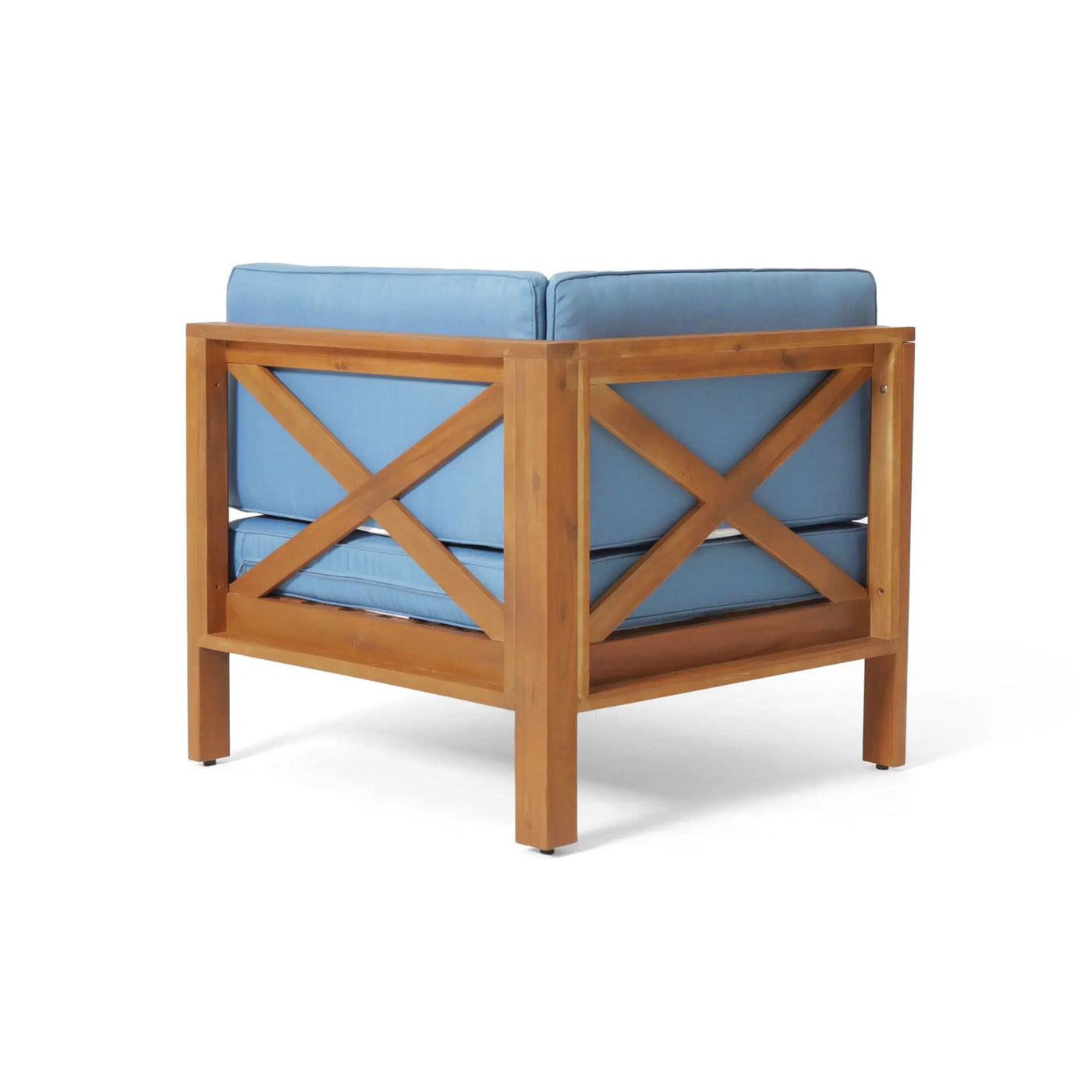 Brava - X Back Corner Chair by HouseOfZazla