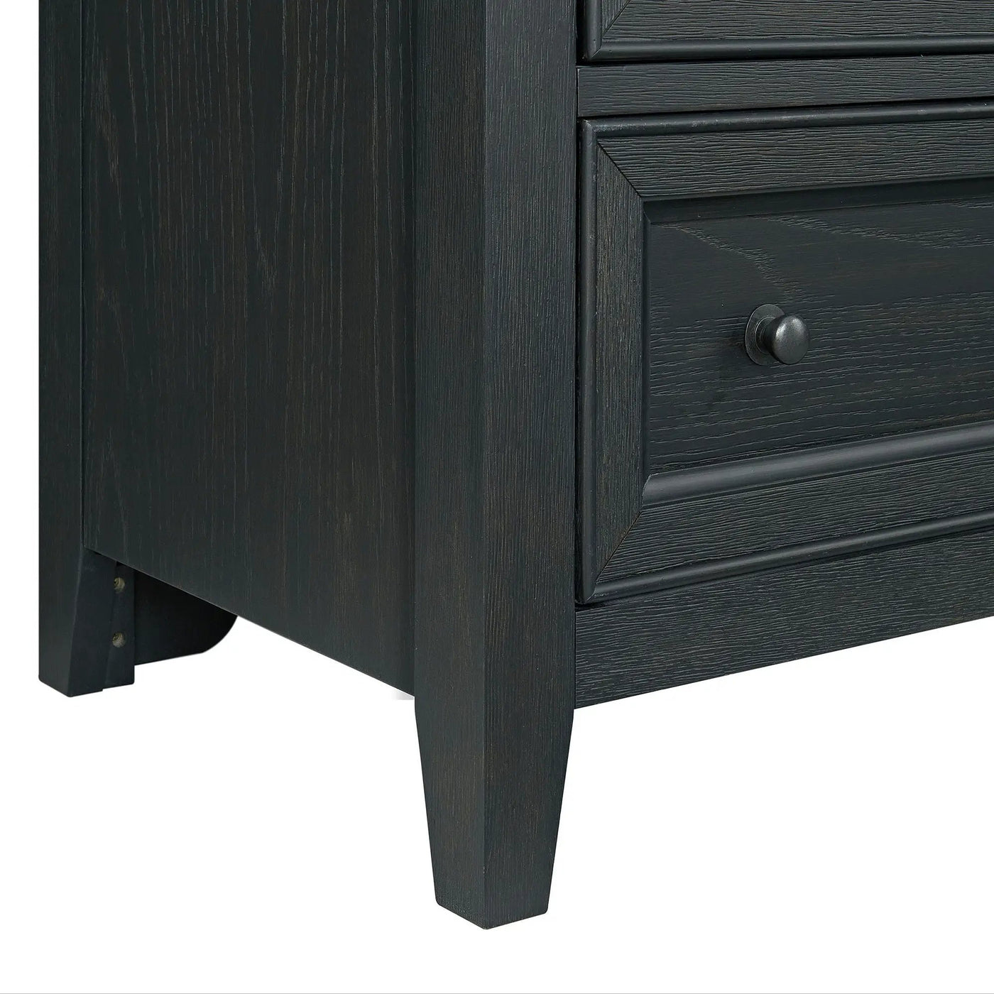 6 Drawer Chest With Knobs And Smooth Slides by HouseOfZazla