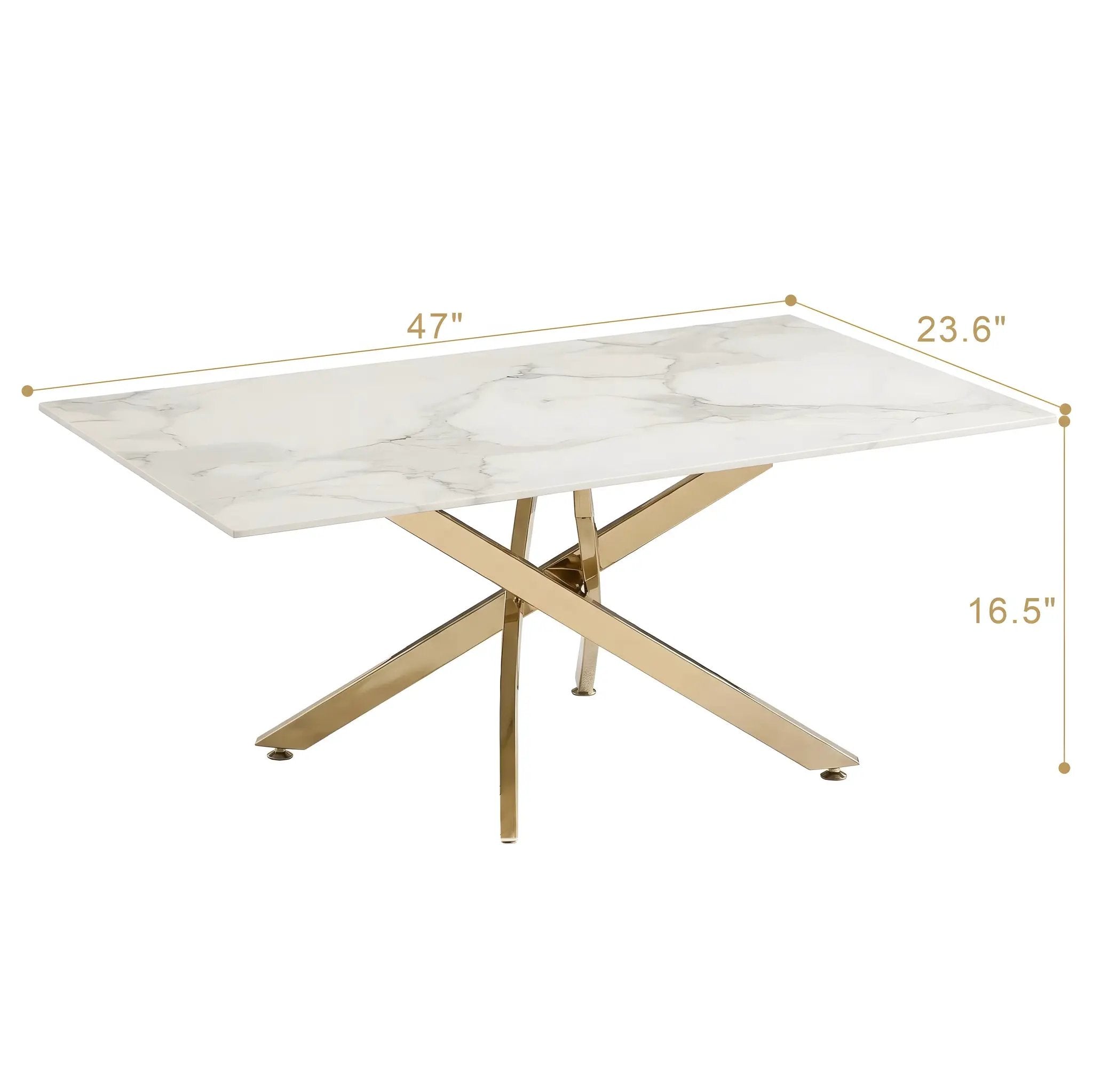 Faux Marble Tables by HouseOfZazla
