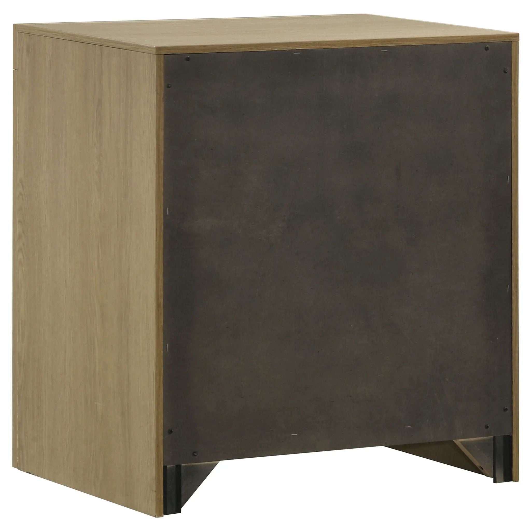 Hendricks 1-drawer Nightstand Bedside Table with Cubby Light Oak by Unique Piece Furniture