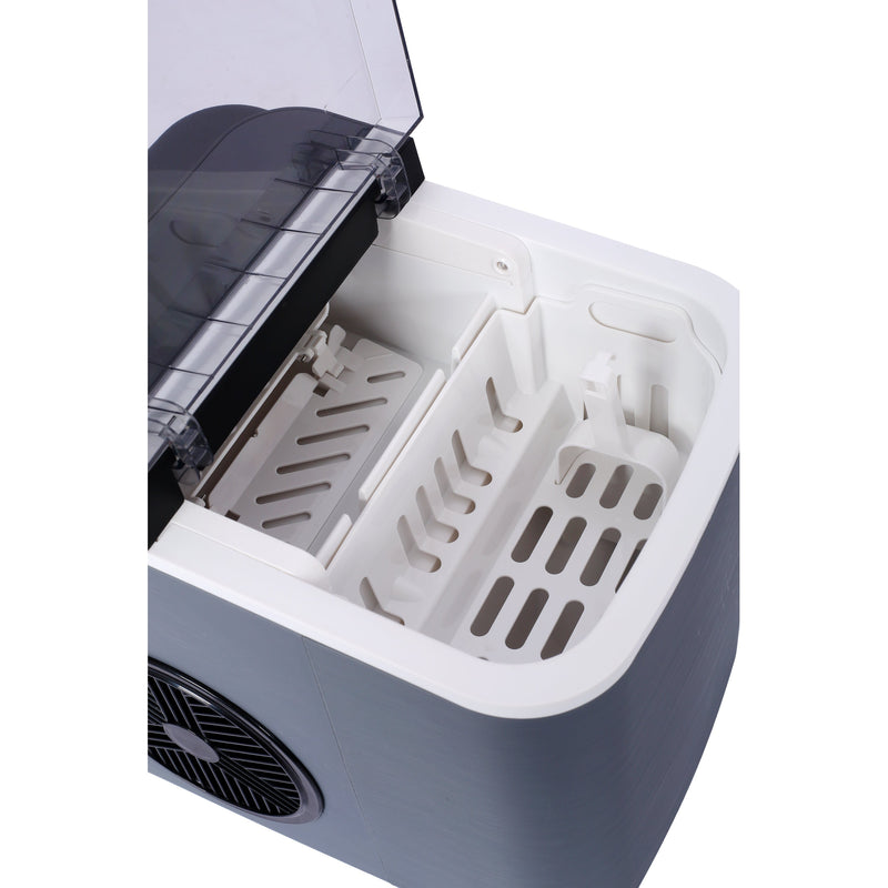 Portable Countertop Ice Maker with Self-Cleaning Function by HouseOfZazla