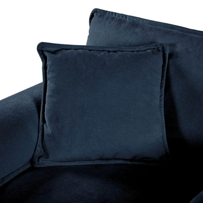 Modern Oversized Accent Chair, Comfy Single Sofa With Large Seat (Set of 2) by HouseOfZazla