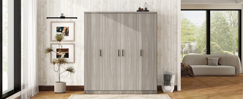 4 Door Wardrobe With 1 Drawer by HouseOfZazla