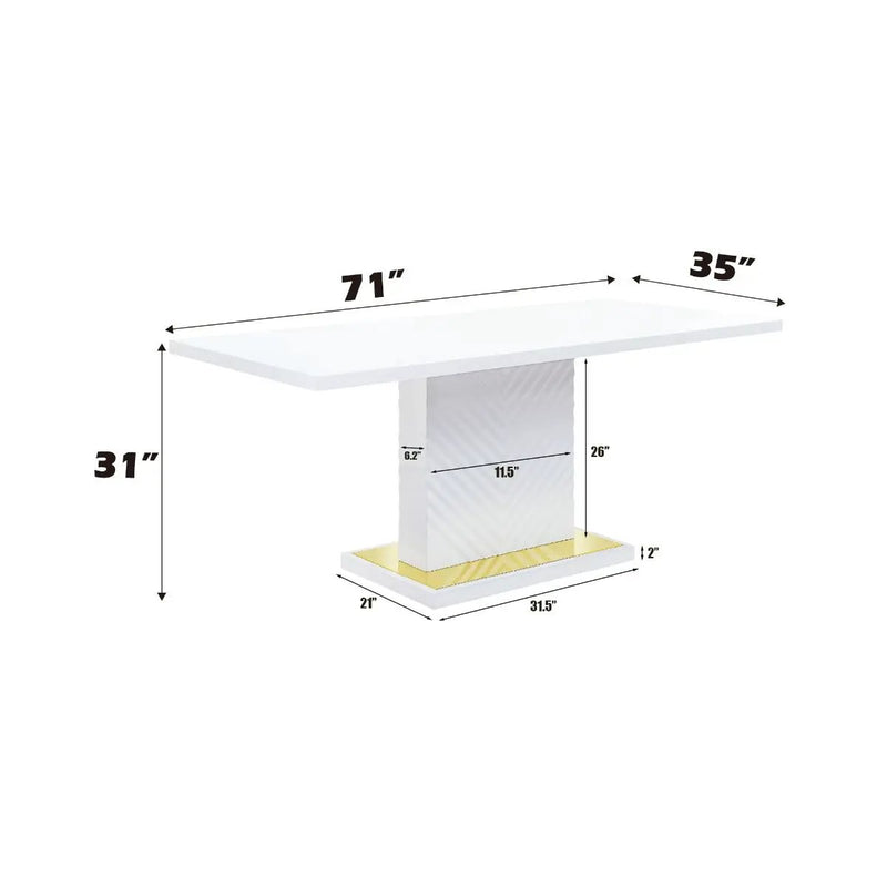 Gaines - Dining Table by Unique Piece Furniture