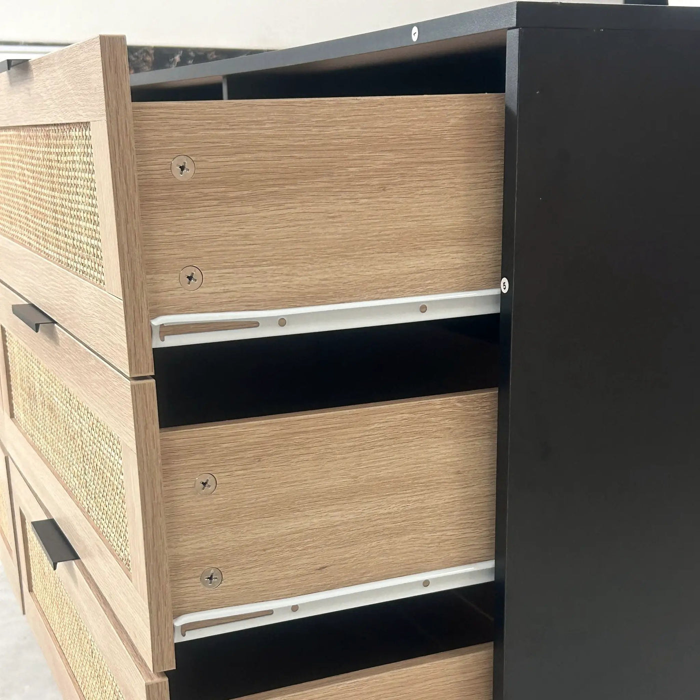 6 Drawer Storage Modern Cabinet For Bedroom by Unique Piece Furniture