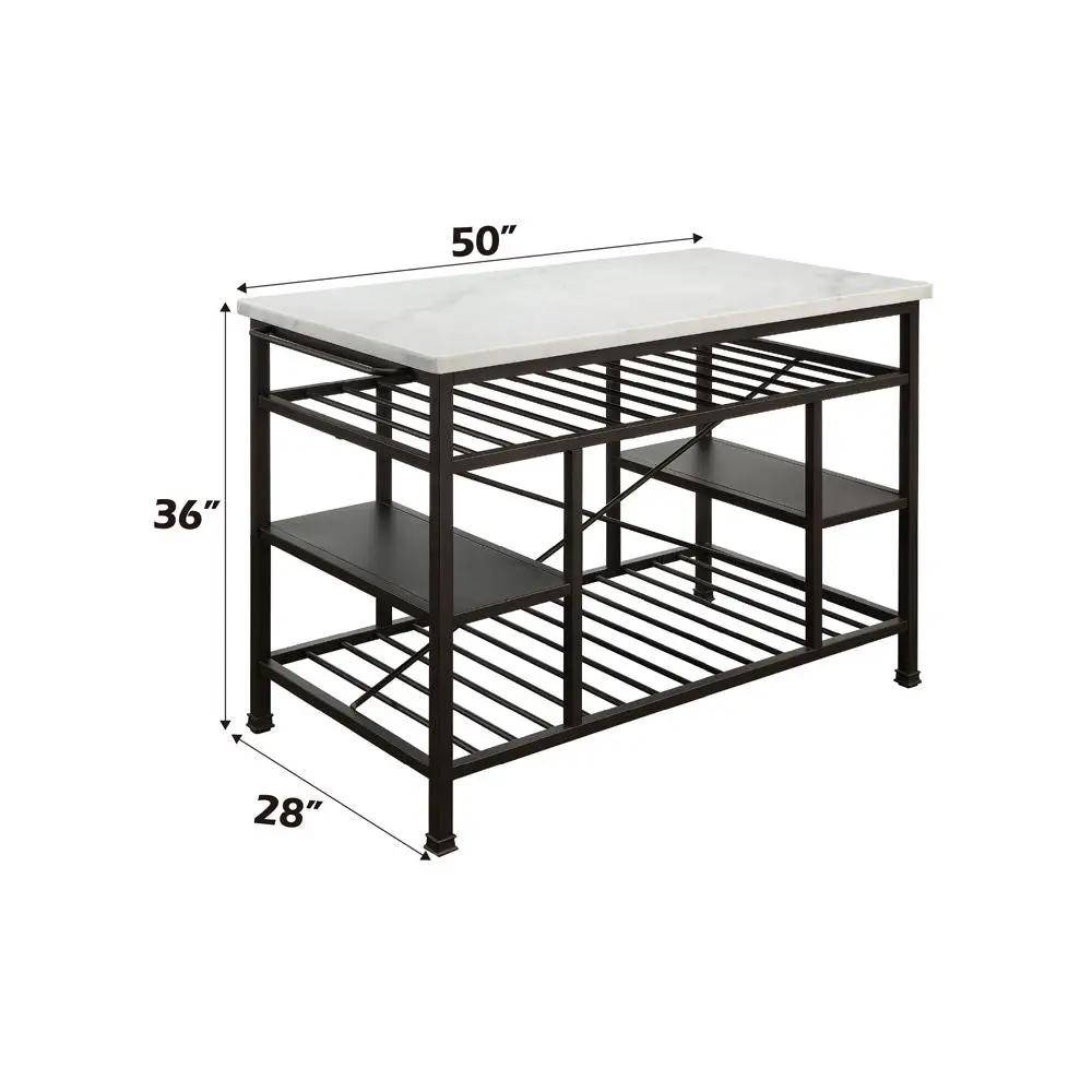 Lanzo - Kitchen Island (Counter) by Unique Piece Furniture