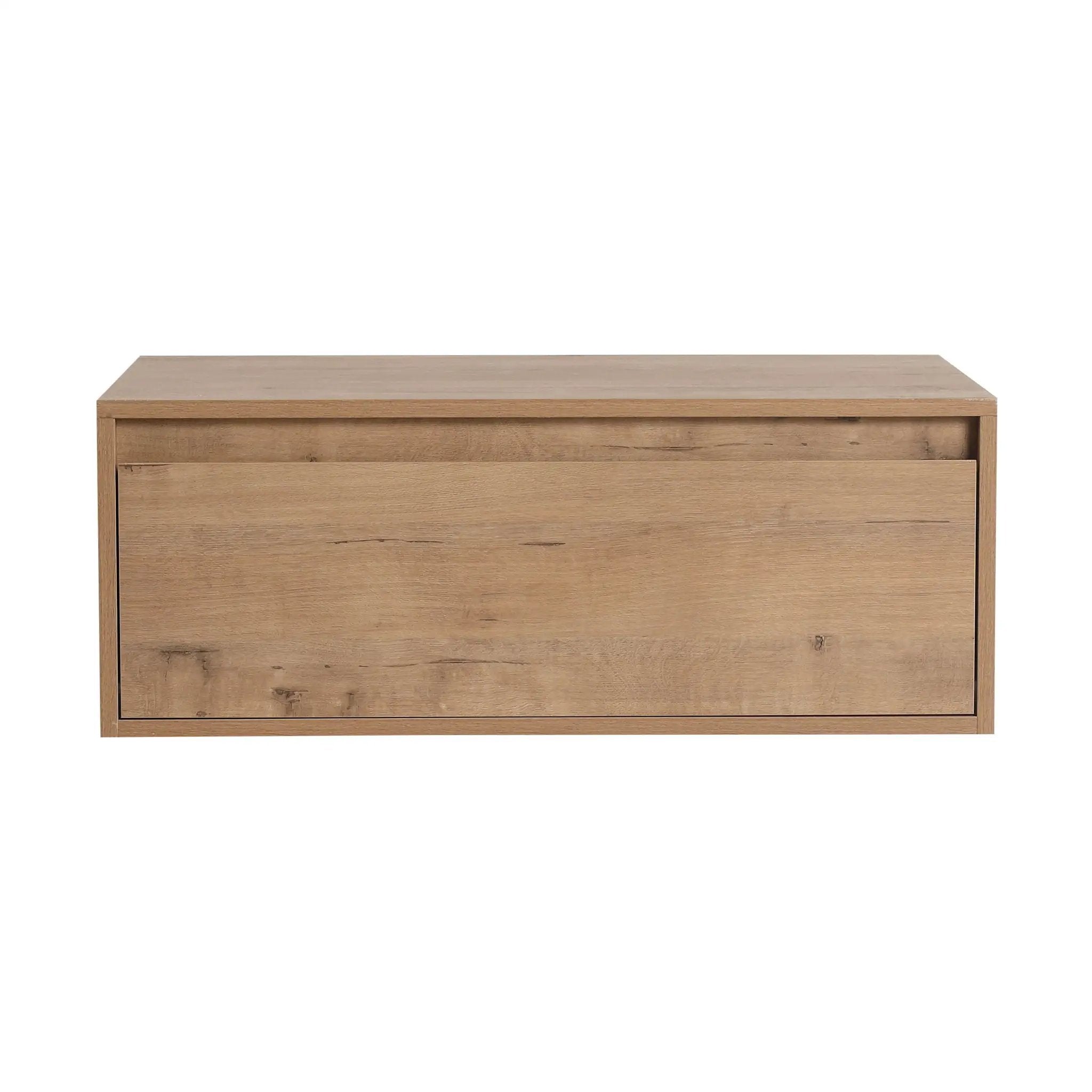Modern Minimalist Bathroom Cabinet With Soft Close Drawers And Floating Mounting Design by Unique Piece Furniture