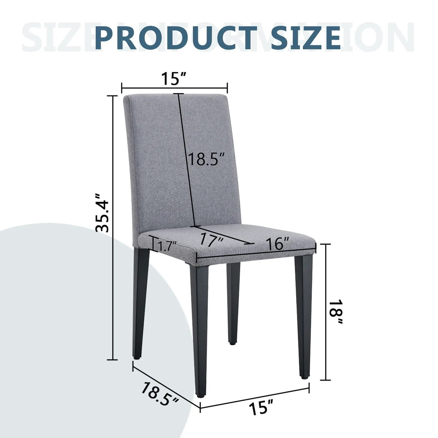 Versatile Dining Chairs With Comfortable Design And Metal Legs by HouseOfZazla