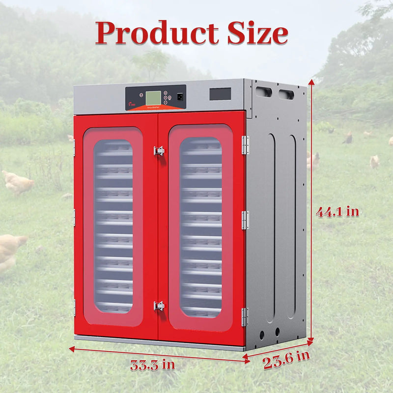 Commercial Egg Digital Cabinet Incubator With Auto Temperature & Humidity Control by HouseOfZazla