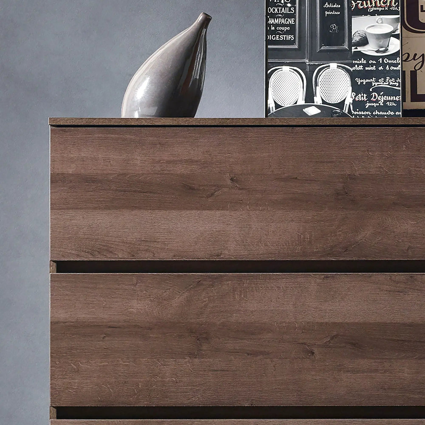 Liv - 4 Drawer Contemporary Wood Chest by HouseOfZazla