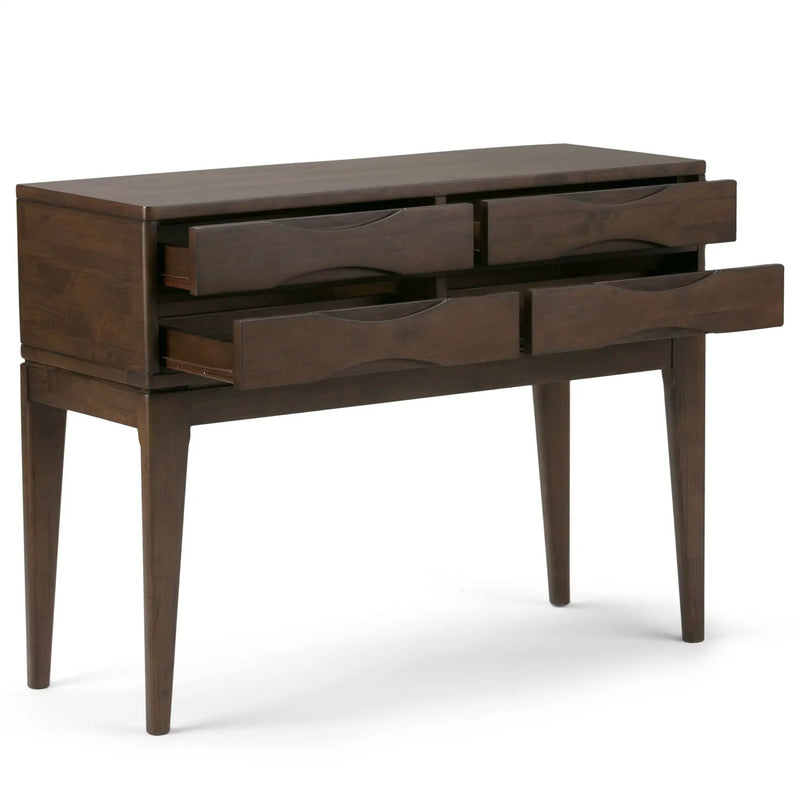 Harper - Hallway Console Table - Walnut Brown by Unique Piece Furniture