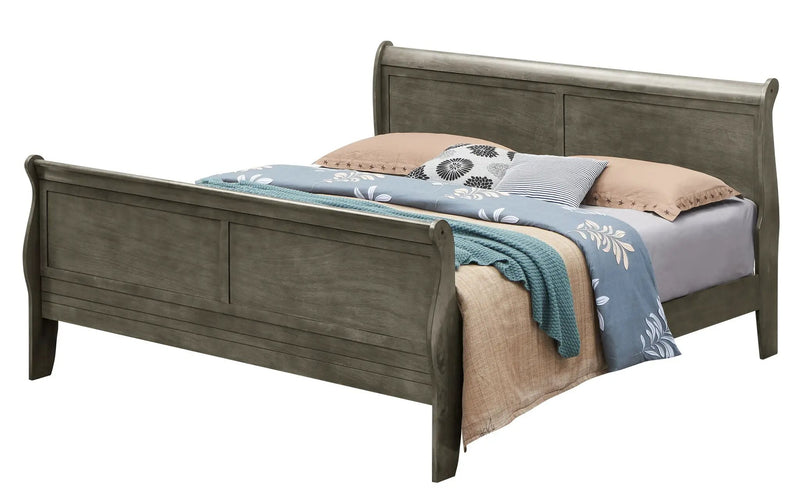 Panel Sleigh Bed by HouseOfZazla