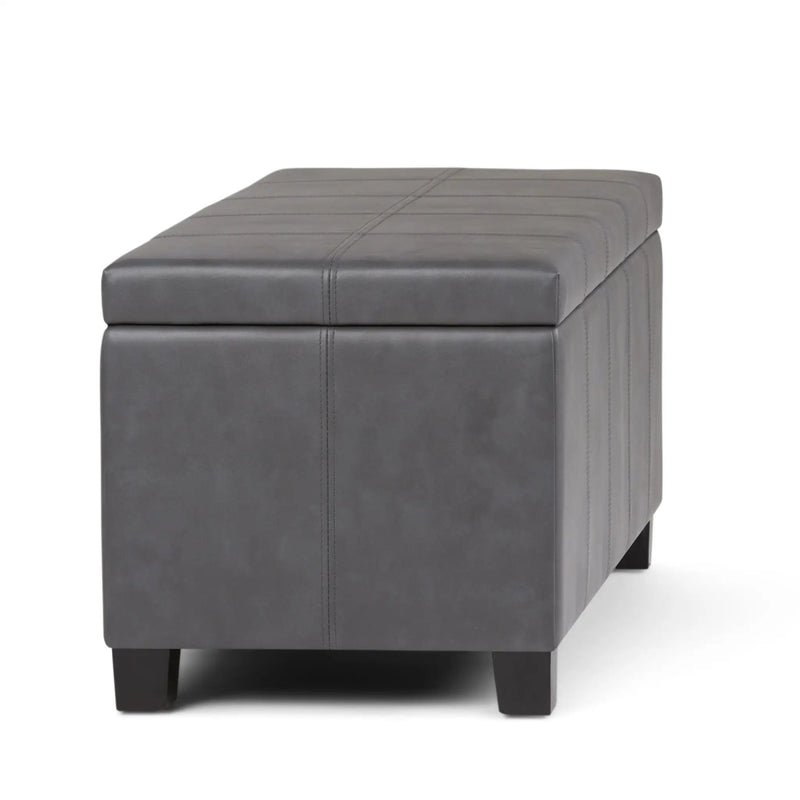 Dover - Upholstered Storage Ottoman Bench by HouseOfZazla