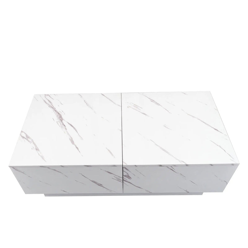 Coffee Table with Sliding Tabletop and Hidden Storage by HouseOfZazla