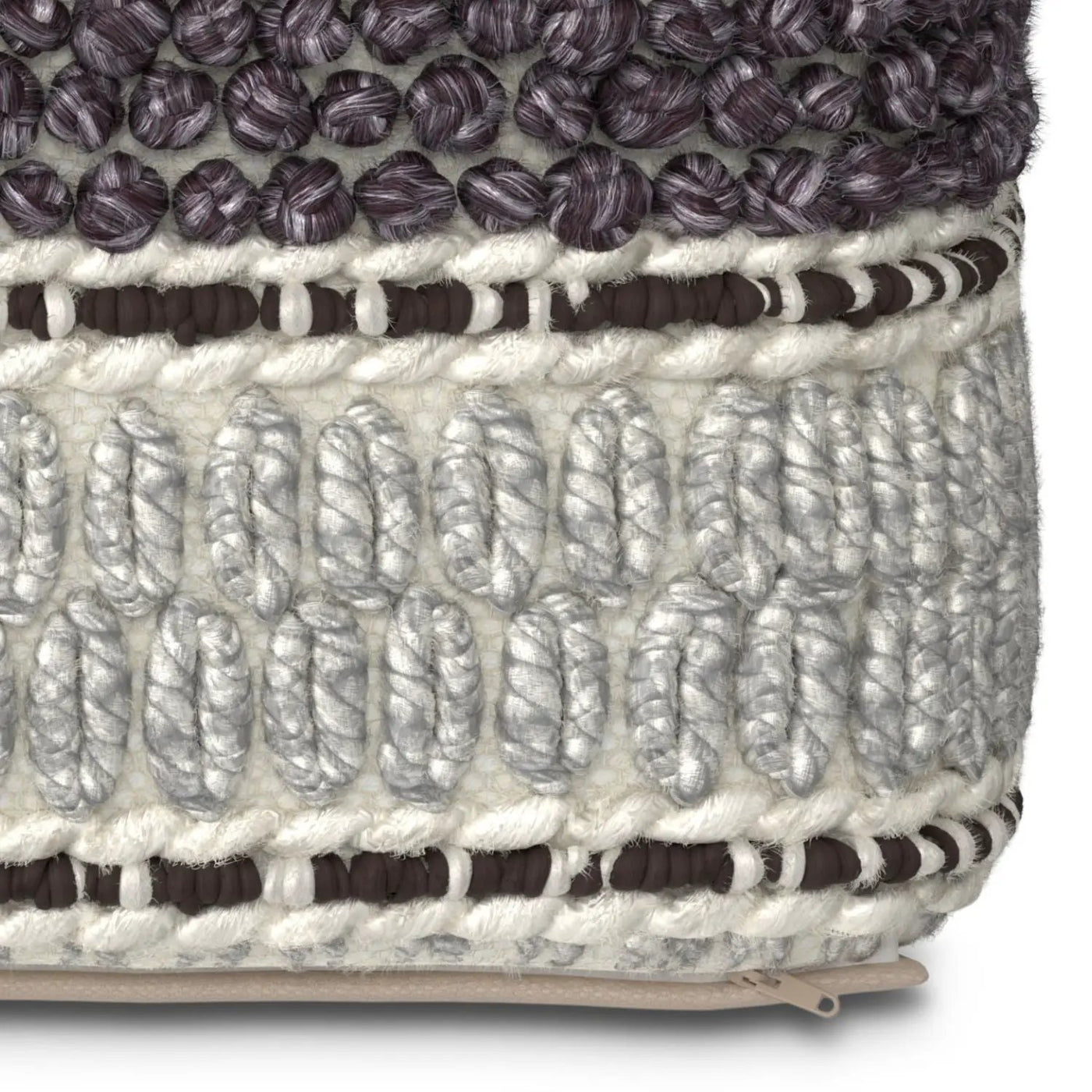 Grady - Handcrafted Square Pouf by Unique Piece Furniture