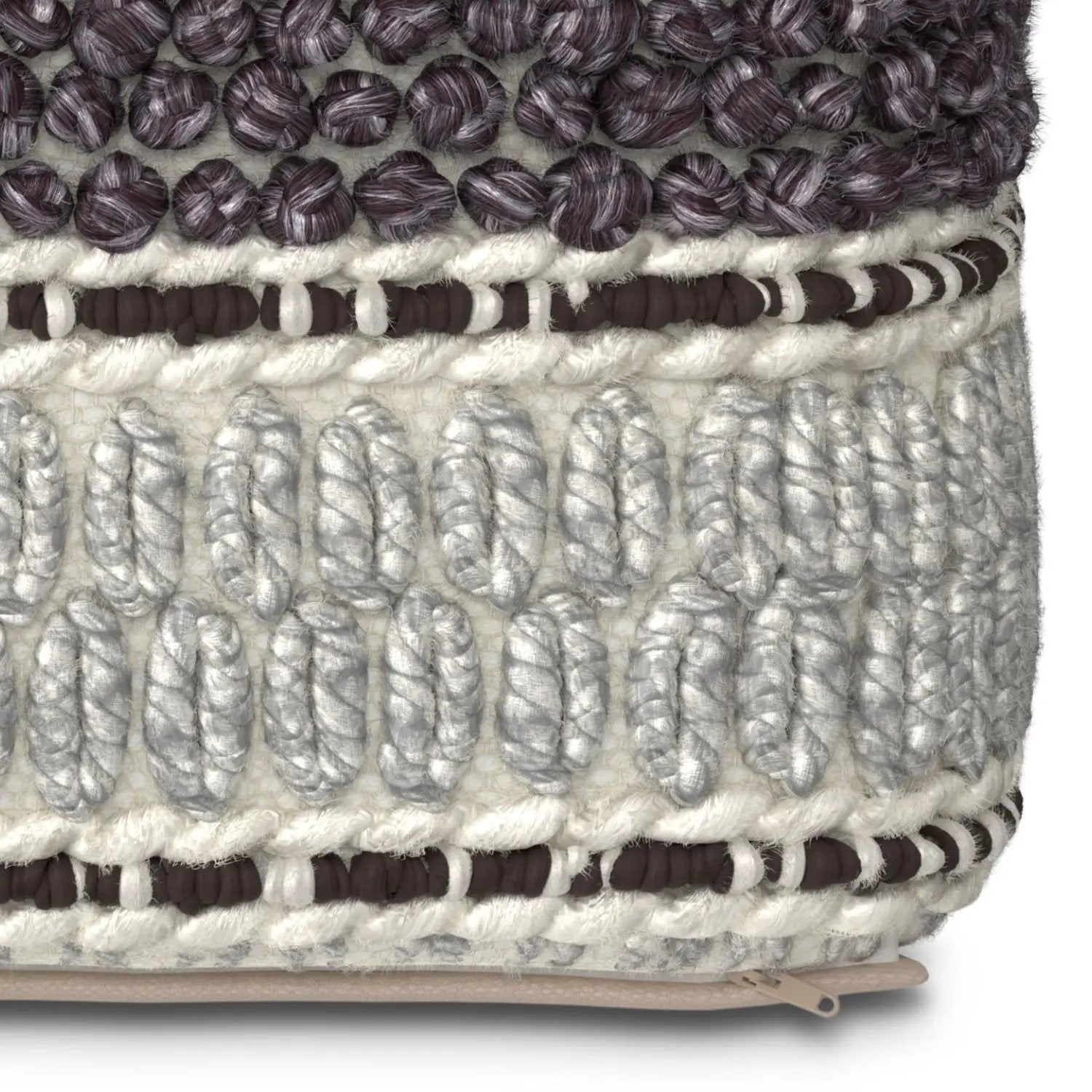 Grady - Handcrafted Square Pouf by Unique Piece Furniture
