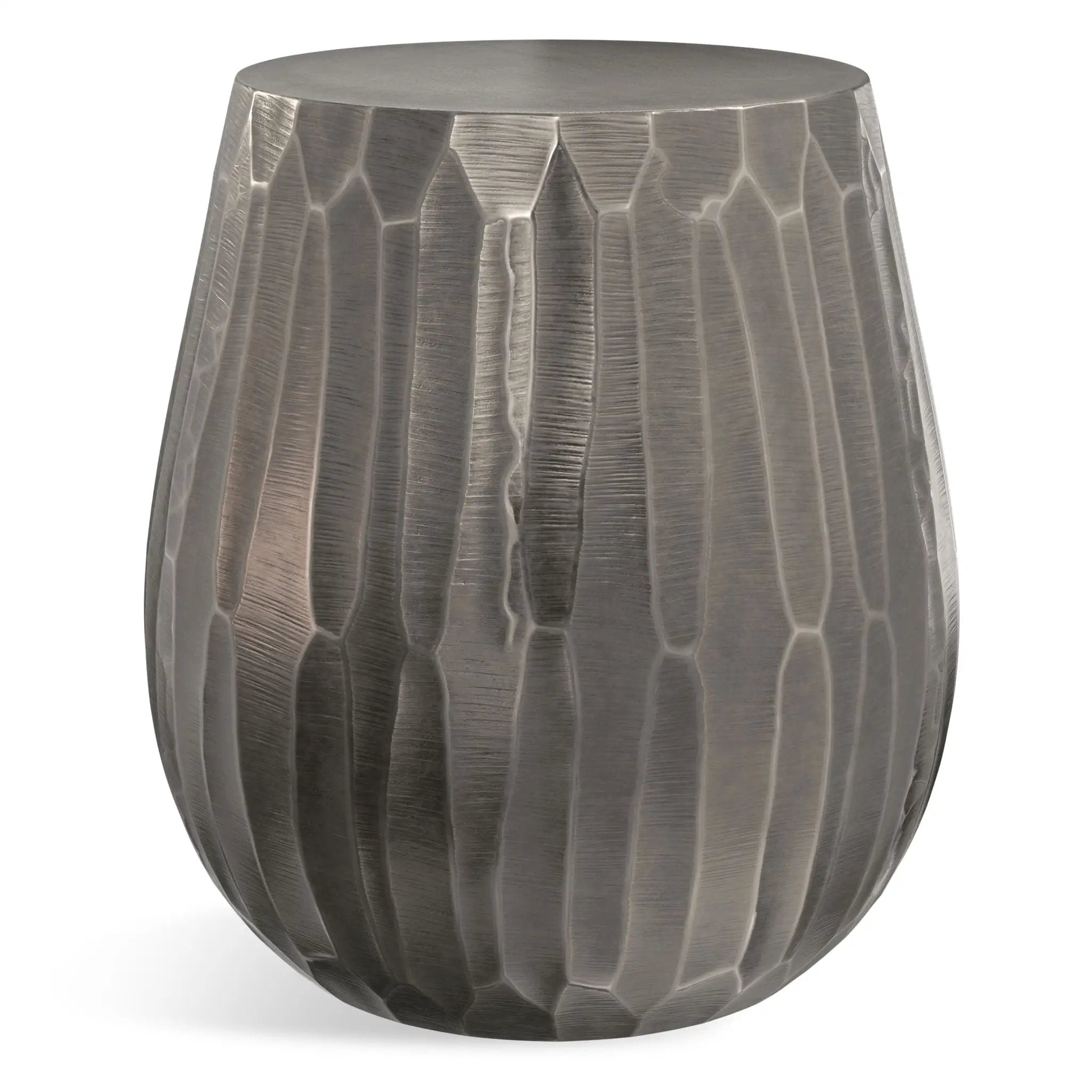 Nellie - Cast Aluminum Side Table - Black by Unique Piece Furniture