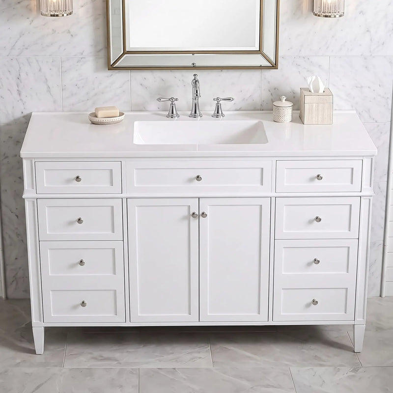 48 Inch Bathroom Vanity with Sink Top by HouseOfZazla