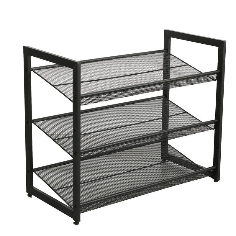 3-Tier Adjustable Shoe Rack by HouseOfZazla