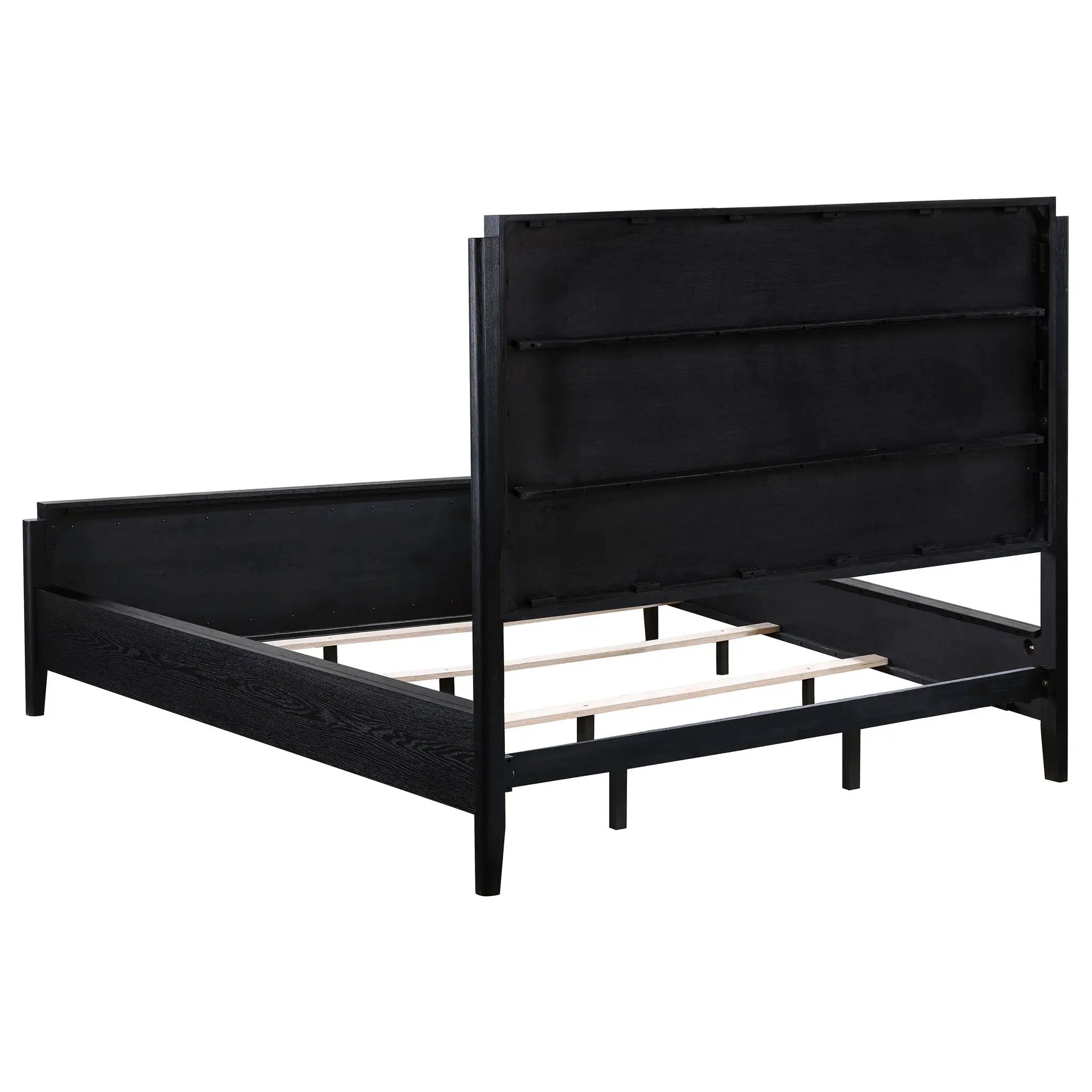 Brookmead 60-inch Upholstered California King Bed Black by Unique Piece Furniture