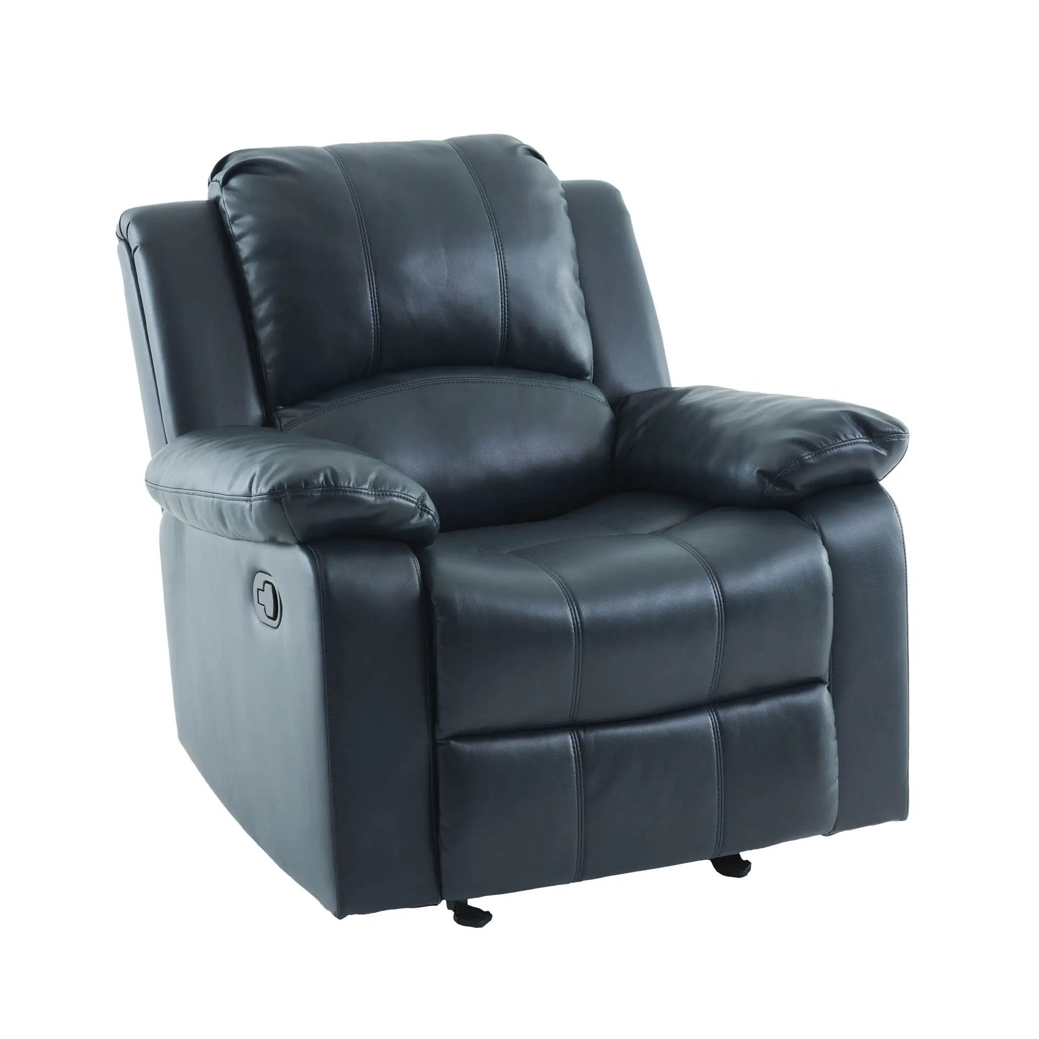 Charlotte - Gel Glider Recliner - Blue by Unique Piece Furniture