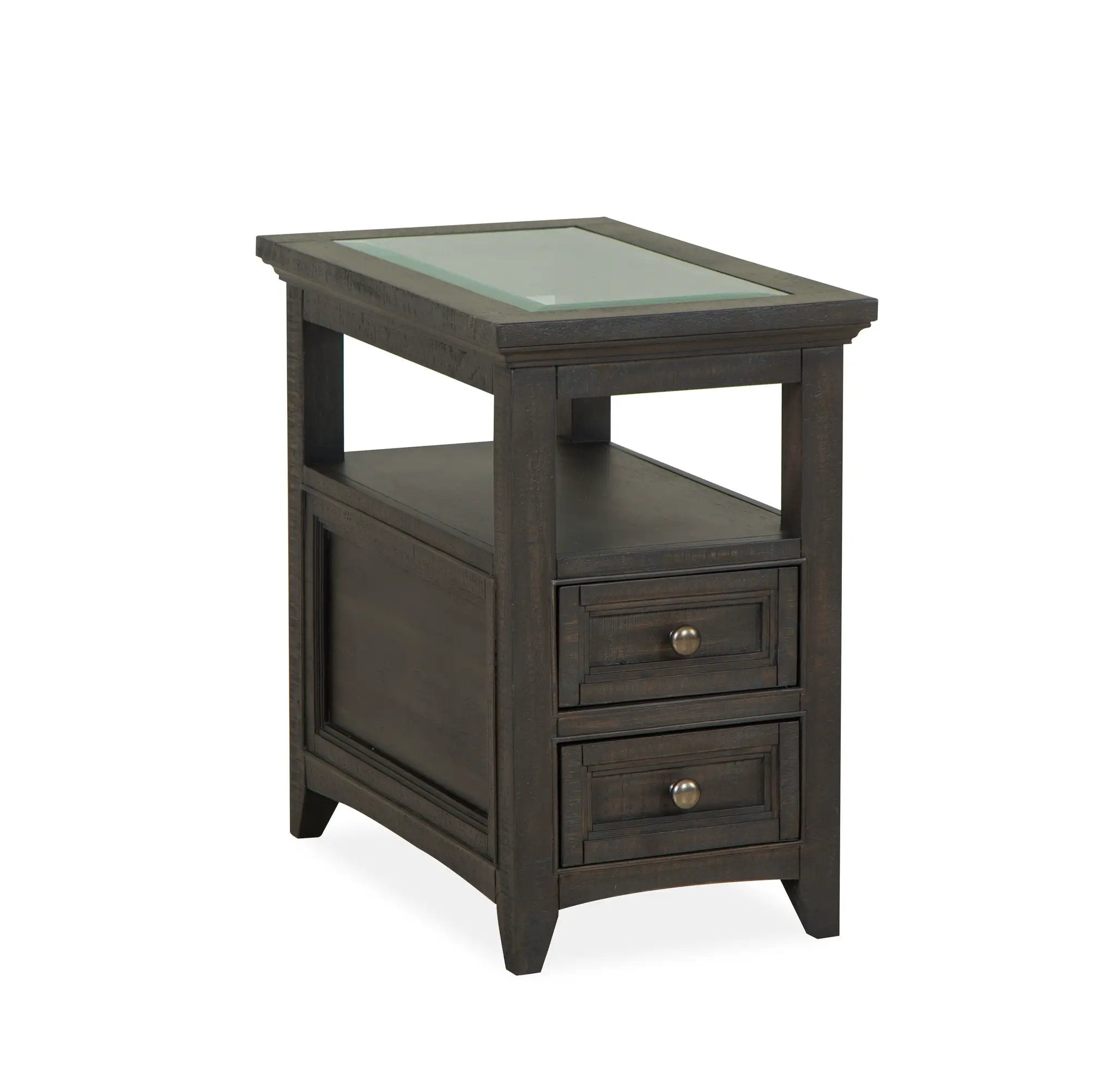 Westley Falls - Chairside End Table - Graphite by Unique Piece Furniture