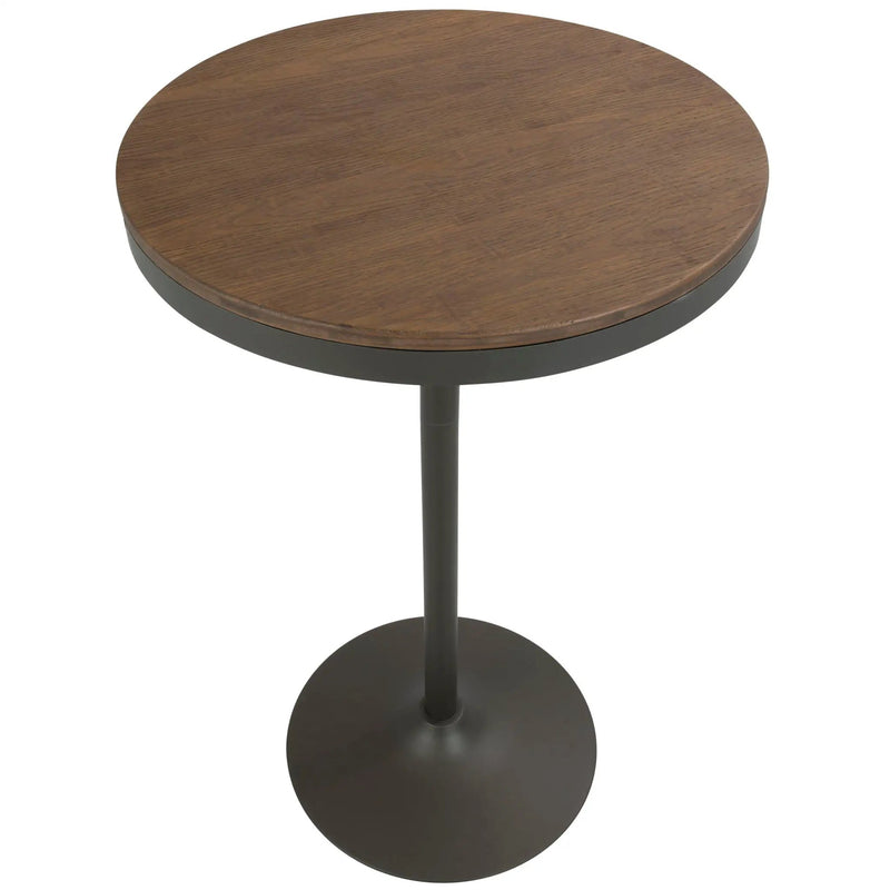 Dakota - Industrial Adjustable Bar Dinette Table by Unique Piece Furniture